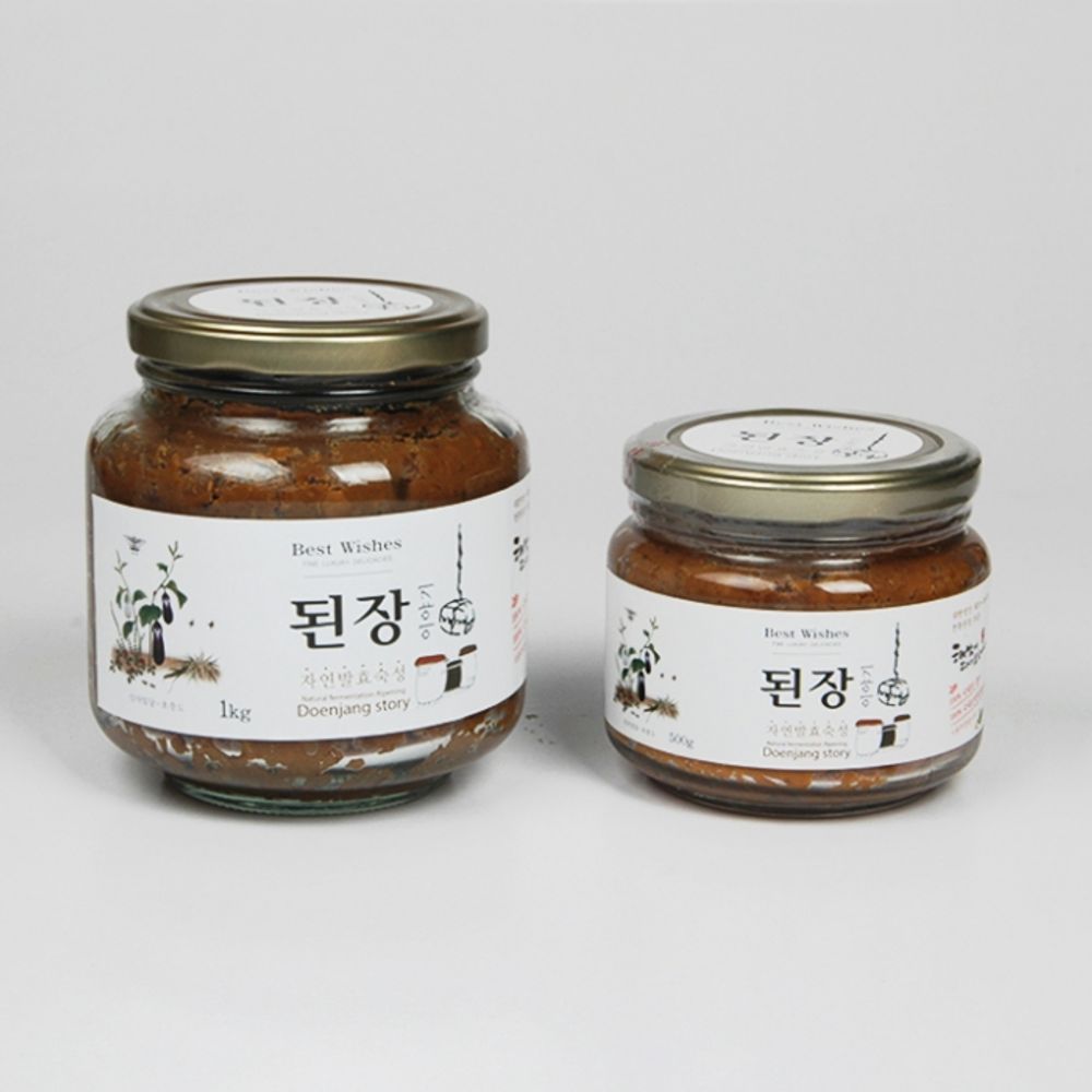 [HAENAME] KOREAN Traditional Doenjang (soybean paste) 3kg _ fermented for 3 years ,Delicious and healthy vegan food,Made in Korea