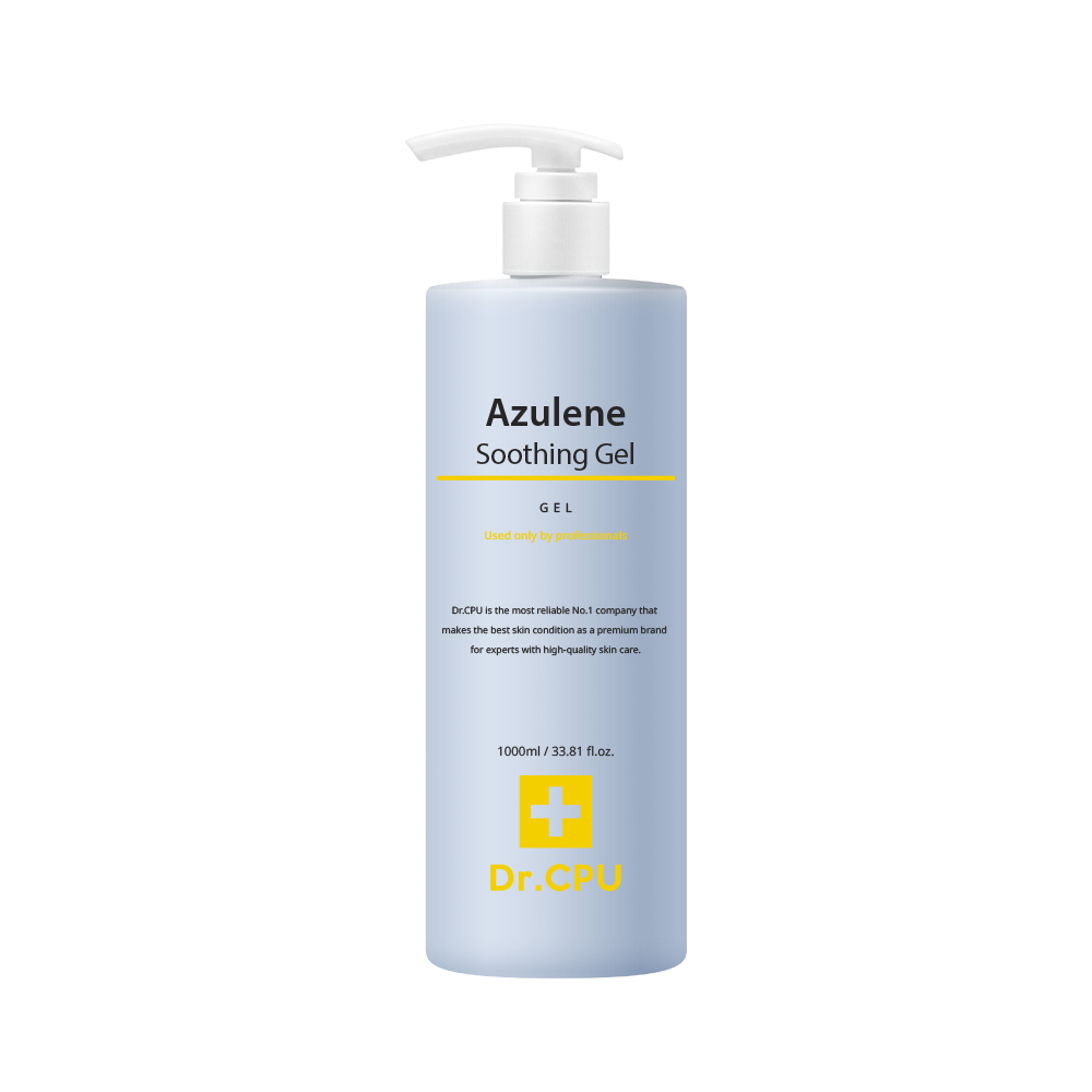 [Dr. CPU] Azulene Soothing Gel 1000ml – Calming Care for Sensitive Skin with Naturally Derived Herbal Ingredients – Made in Korea