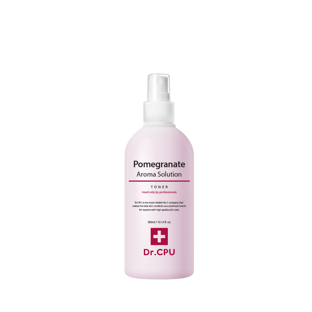 Dr. CPU Pomegranate Aroma Solution (Toner) 300ml _ For Firm, Hydrated, and Soothing Skin _ A Premium Aromatic Toner _ Made in Korea Dr. CPU Pomegranate Aroma Solution (Toner) 300ml _ For Firm, Hydrated, and Soothing Skin _ A Premium Aromatic Toner _ Made in Korea