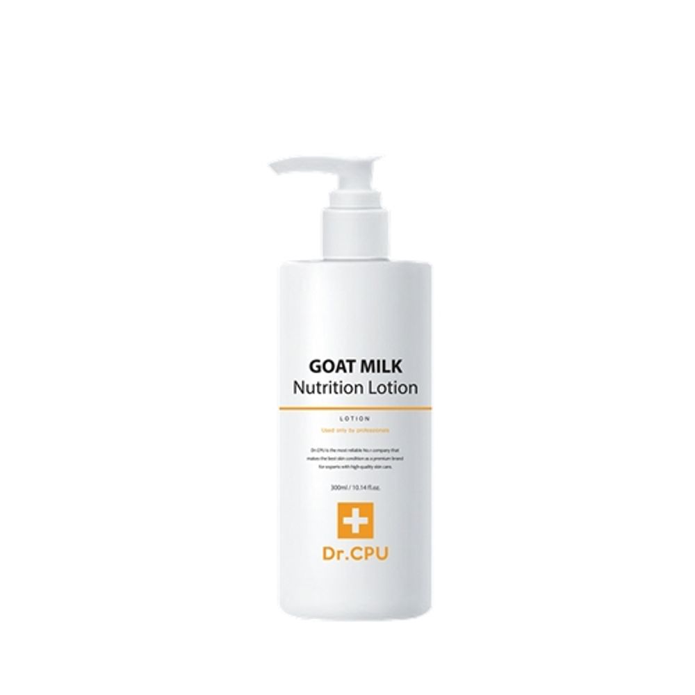 Dr. CPU Goat Milk Nutrition Lotion 300ml – Sanfte Feuchtigkeitsversorgung und Hautbarrierepflege _ Hergestellt in Korea