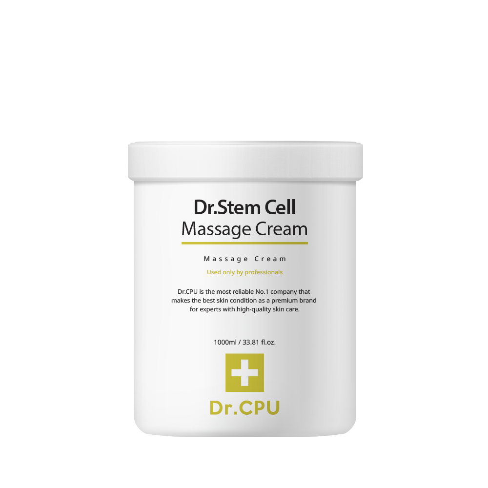 Dr. CPU Stemcell Massage Cream 1000ml _ An Activating Cream for Radiant and Firm Skin _ Made in Korea