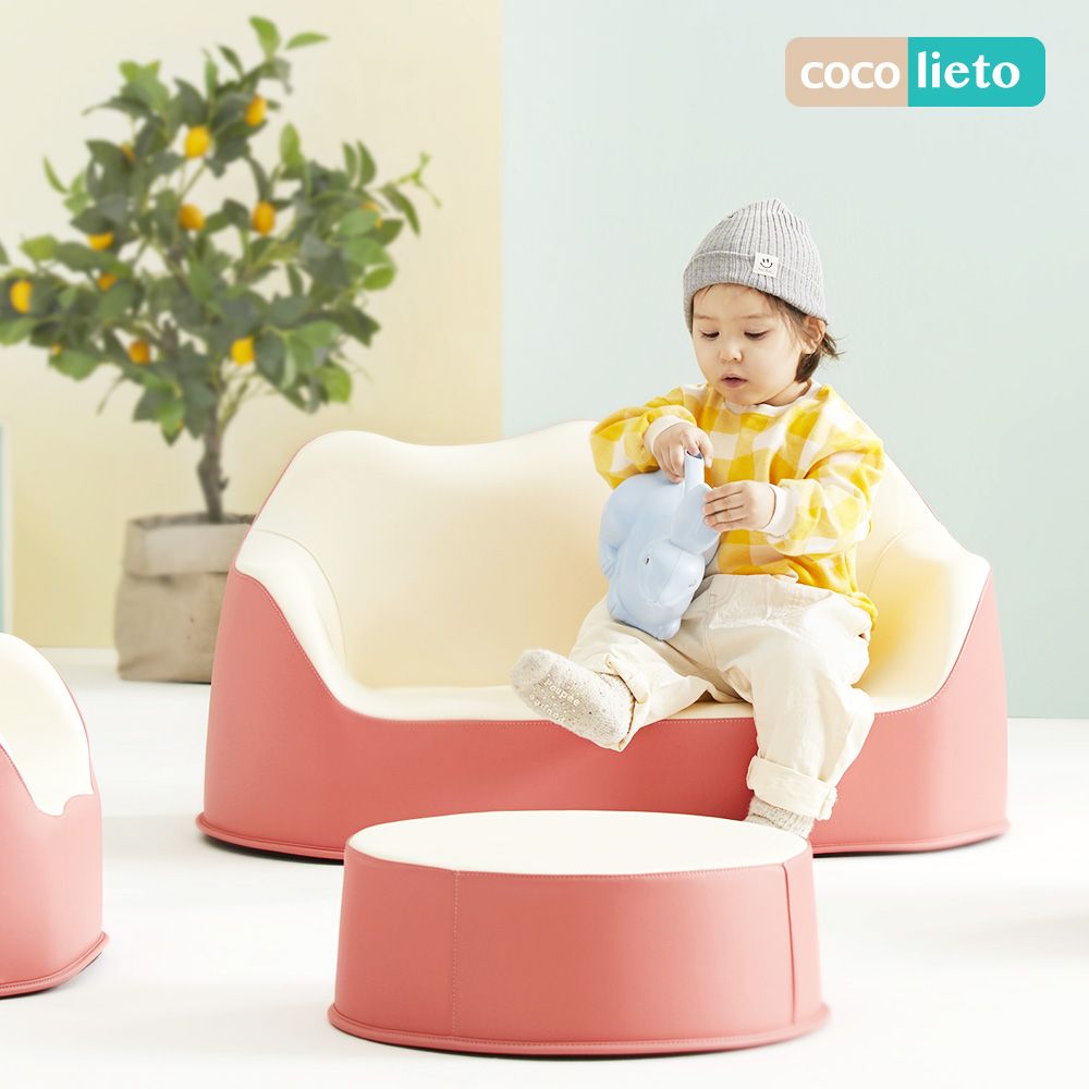 Lieto Baby] COCO LIETO modern toddler sofa table set baby desk chair