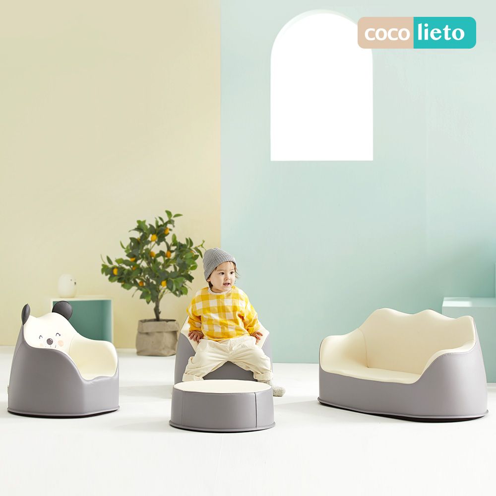 Lieto Baby] COCO LIETO modern toddler sofa table set baby desk chair