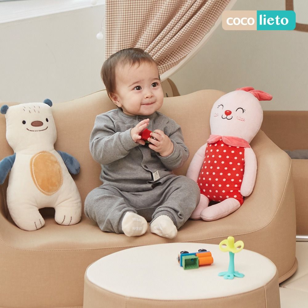 [Lieto Baby] COCO LIETO Foryu Modern Baby Sofa for 2 people_Correct posture, toddler sofa, waterproof, high-density foam_Made in Korea