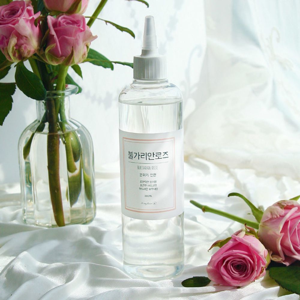 [It`s My Flower] Diffuser solution refill liquid Bulgarian Rose. 300ml, Air Freshener