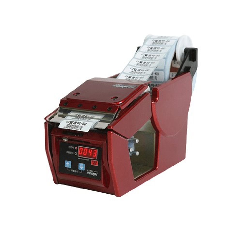 Automatic label dispenser Label Combi-60 (Tiny), Bar-code Printer, QR Code Printer _ Made in KOREA