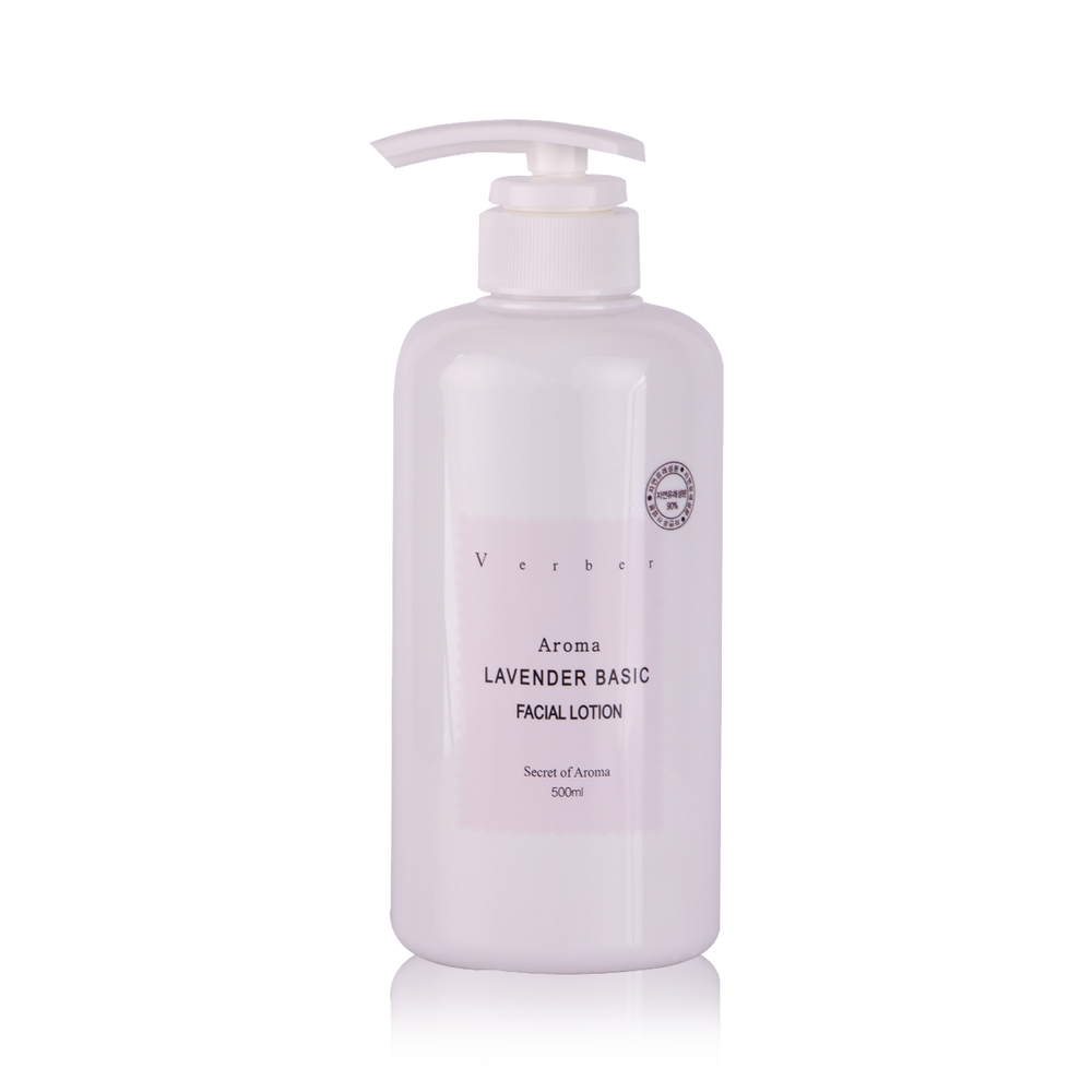 [Verber] Lavender Basic Facial Lotion_500ml Non-sticky, moisture-replenishing moisturizing cream_ Made in KOREA