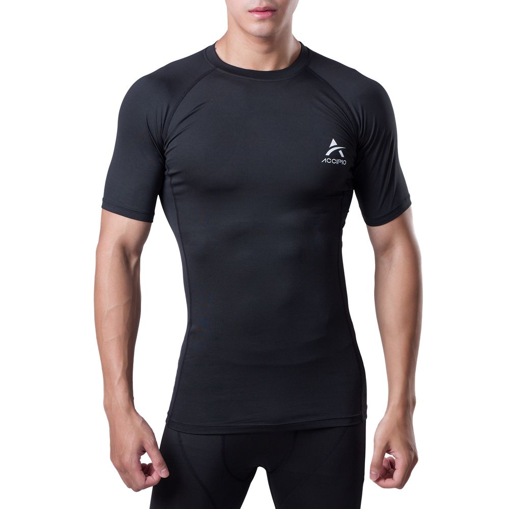 Athletic Shirts for Men Short Sleeve Quick Dry Workout Running Gym Sport  Exercise Tee Moisture Wicking