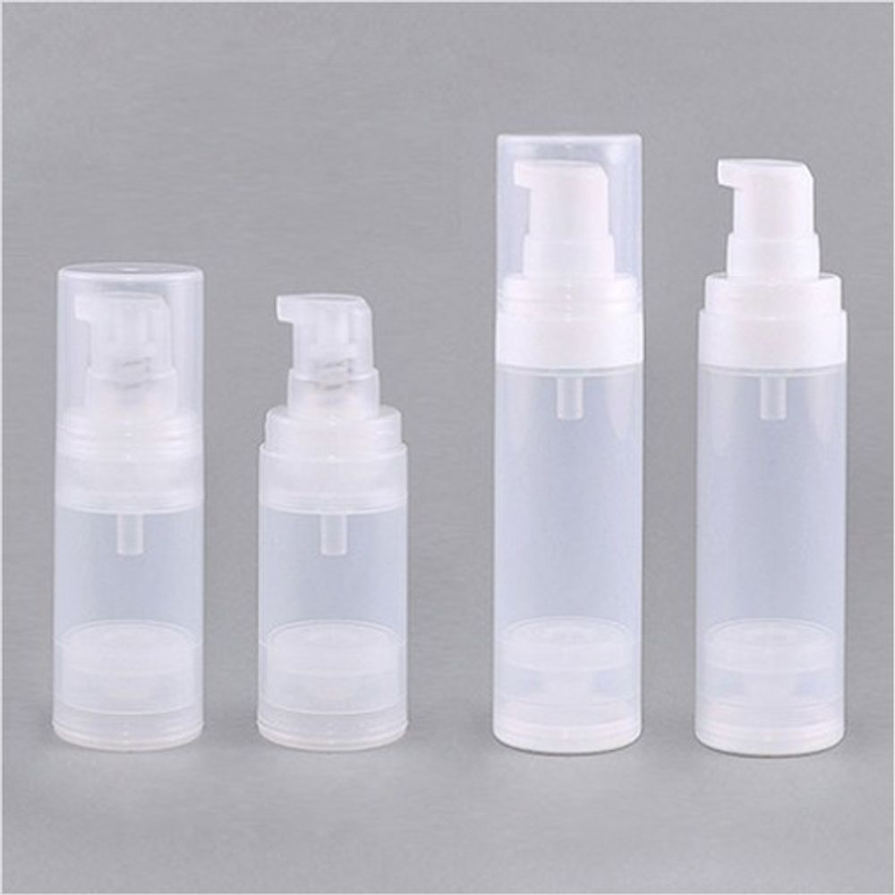 [THE PURPLE]  Pumped cosmetic container for vacuum essence lotion