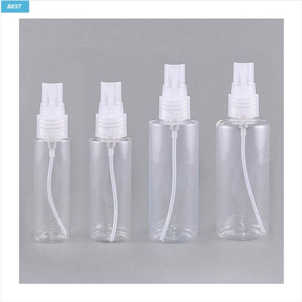 [THE PURPLE] Transparent Spray Mist Cosmetic Container