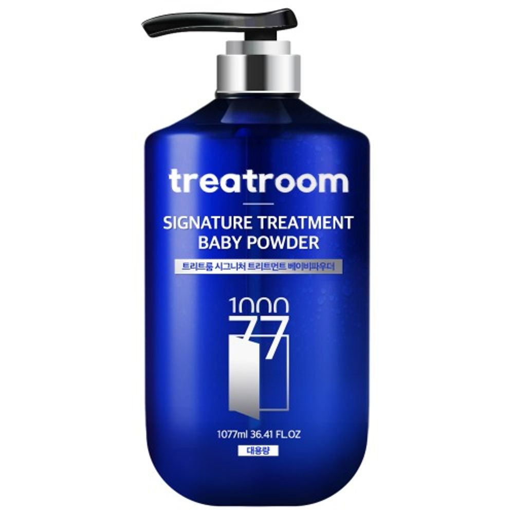 [TREATROOM] Signature Hair treatment, 1077ml, weakly acidic hair care, optimal moisturizing shampoo to prevent loss of essential oils, excluding preservatives, deep perfume hair care