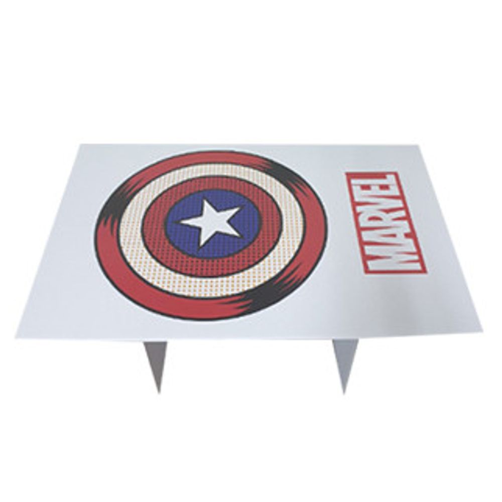 [Box Partner] Marble Picnic Table Corrugated Paper Folding Table