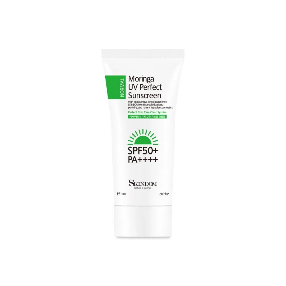 SKINDIM 辣木UV Perfect完美防晒霜 SPF50+ PA++++ 60ml 专业美容提亮肤色防晒霜 – 韩国制造