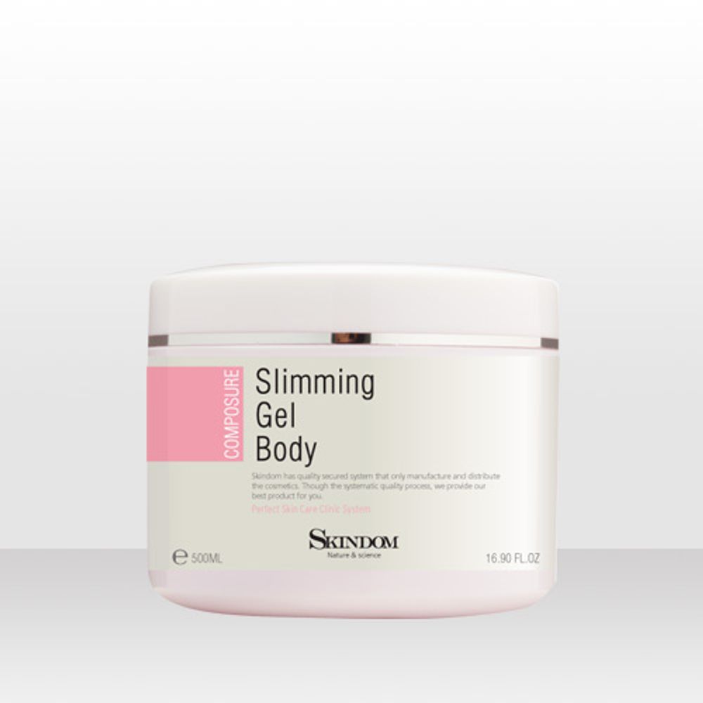 [Skindom] K-Beauty Slimming Gel Body 500ml – Cellulite Reduction, Heat Relief Cream, Impurity Removal, Obesity Care, Korean Cosmetics _Made in Korea