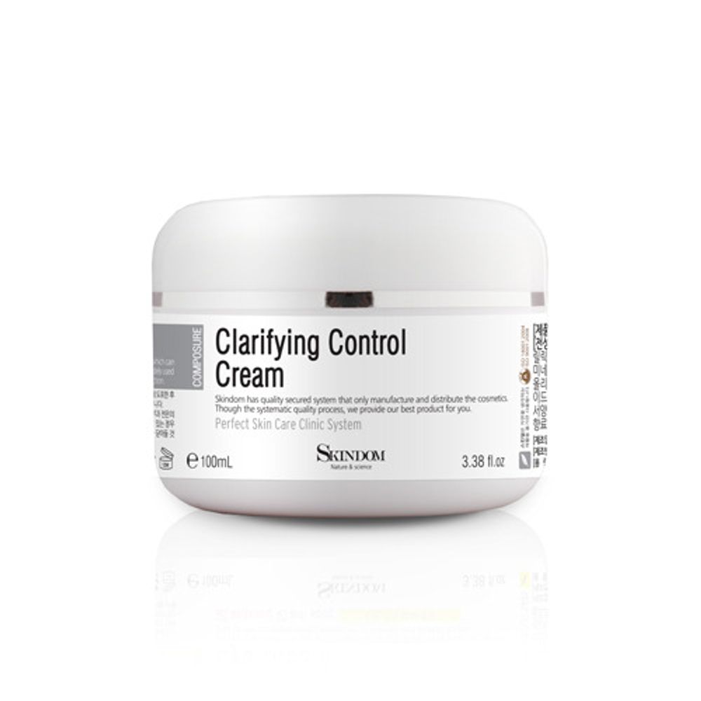 [Skindom] Clarifying Control Cream (100ml) - Trouble, Nourishing Cream