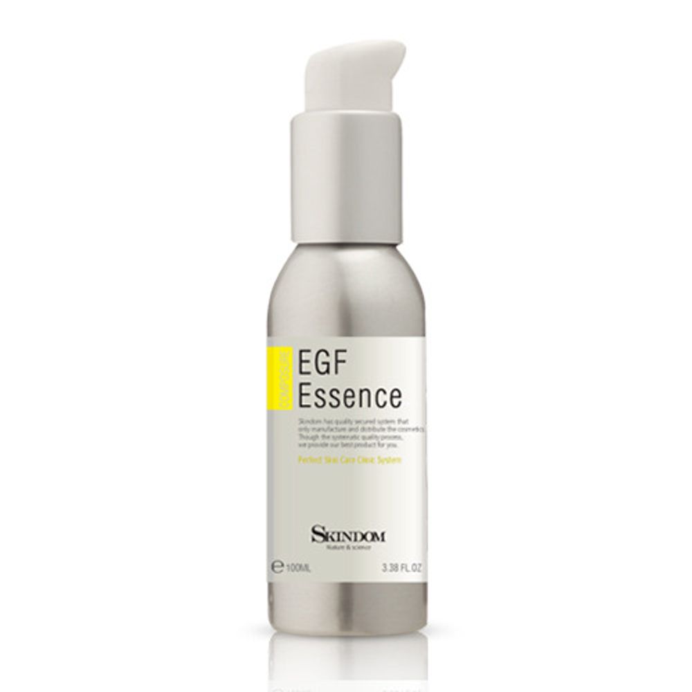 [Skindom] EGF Essence, 100ml _ Contains peptide ingredients that are excellent for moisturizing, Anti-Aging, Strengthens Skin Barrier, Wrinkles Care, Whitening _ Made in KOREA