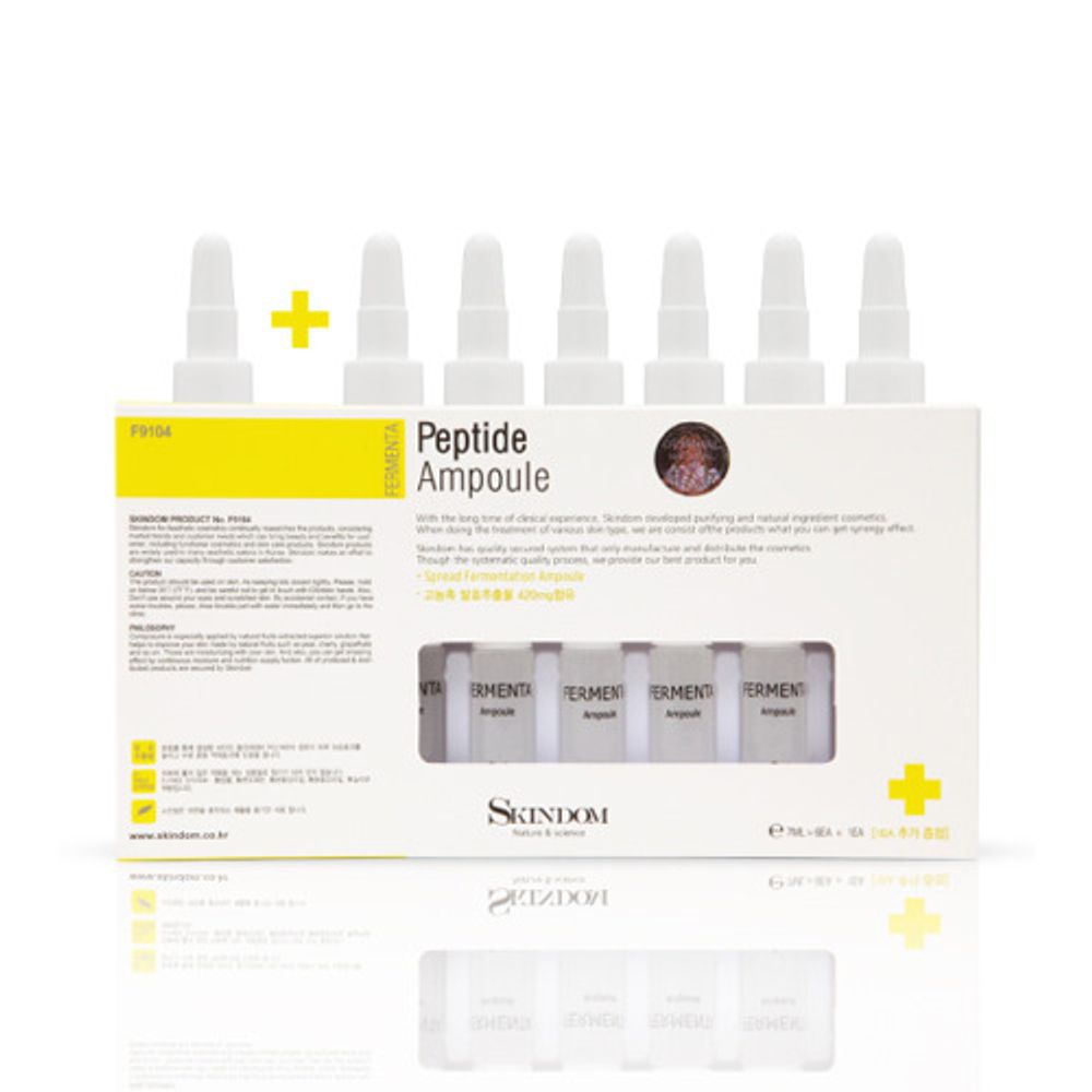 [Skindom] Fermenta Ampoule Peptide (7ml x 7ea) - All skin, highly concentrated ampoules