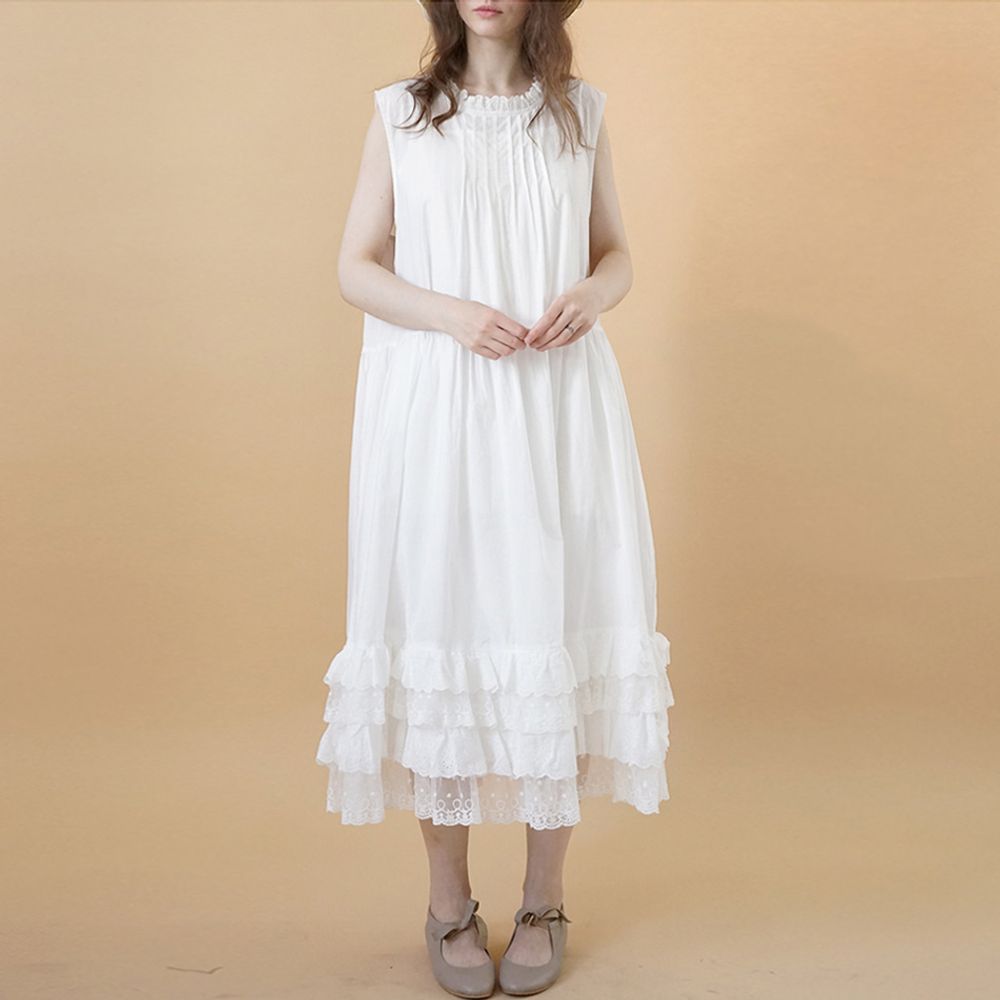 [Natural Garden] MADE N Sony Lace Inner Dress_Inner dress with lace lovely_ Made in KOREA