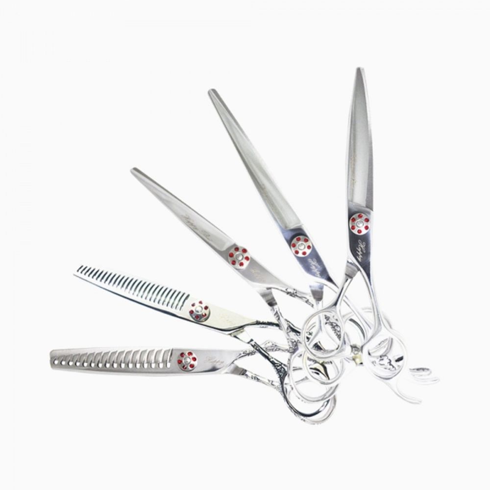 [Hasung] Happy 5-Pieces Haircut Scissors Set