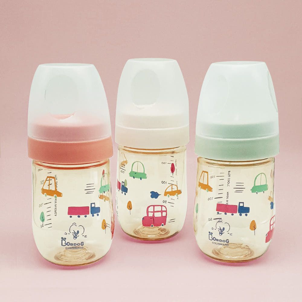 IBYEOL Friends Little BOBDOG Premium PPSU Car Design Anti-Colic Wide Neck Baby Bottle 270ml  (No Nipple) _ Made in KOREA