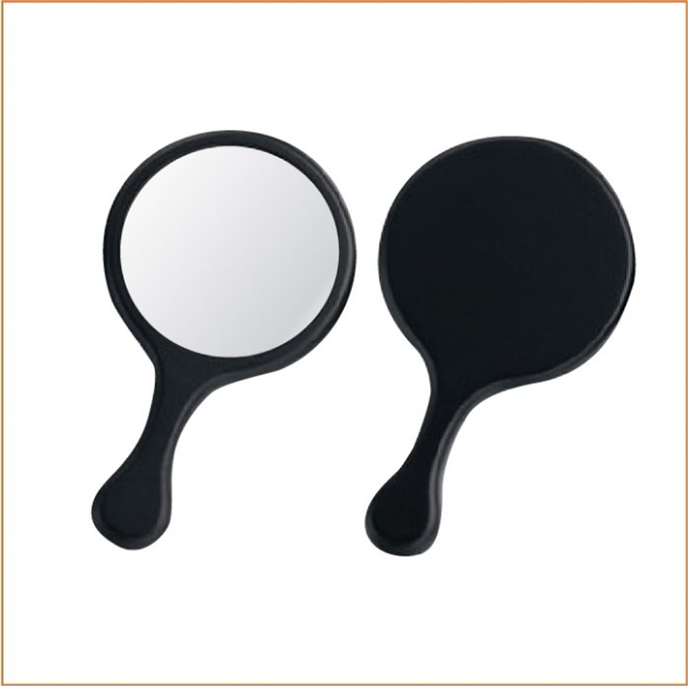 [Star Corporation] ST-332, Wooden Hand Mirror _ Oval Mirror, Fashion Mirror, Portable Mirror