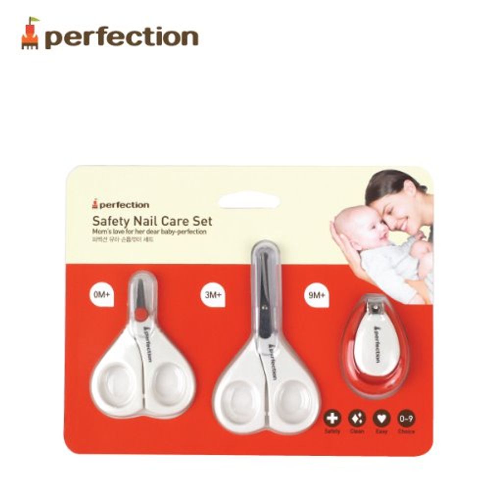 Baby Products Online - 1 Pc Baby Nail Clipper Nail Cutter Nursing Care  Newborn Kids Safety Stainless Steel Scissors Random Color - Kideno