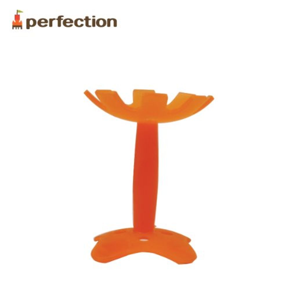 [PERFECTION] Flower Teething Toy, Orange _ Baby Teething tot, Easy to Hold, 4 Months, Newborn _ Made in KOREA