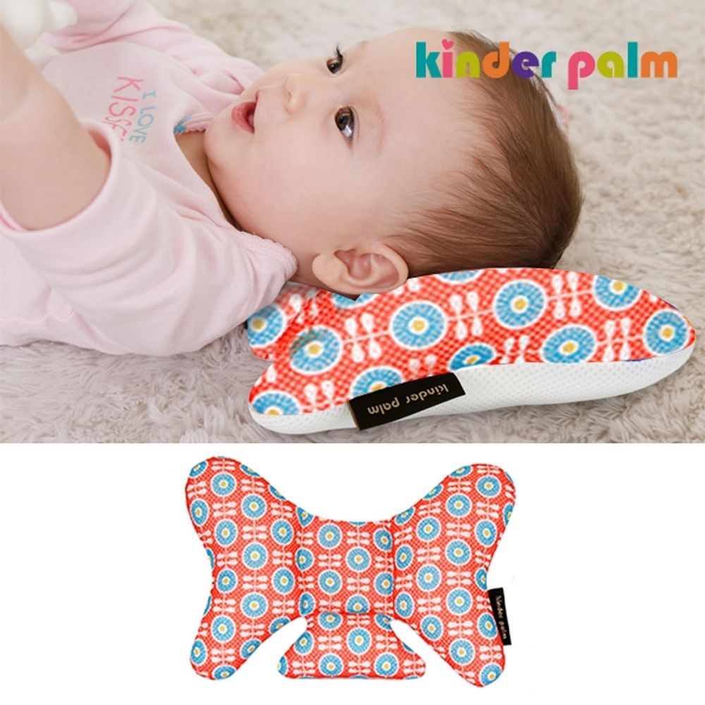 [Kinder palm] S-line Cool Mash Neck Protection Cushion / Newborn Baby Infant Stroller Car Seat Tae-yeol Neck Pillow Neck Protection (Overseas Sales Only)_Made in Korea