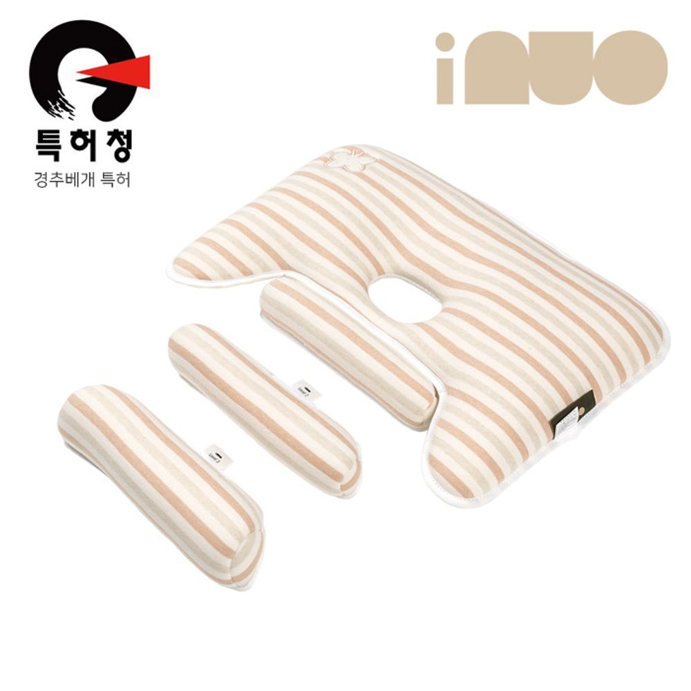 [Kinder palm] Ainuo Fit Organic Butterfly / Baby Infant Newborn Detachment Prevention Cool Changu Cervical Spine Pillow_Customized Pillow, OEKO-TEX (Overseas Sales Only)_Made in Korea