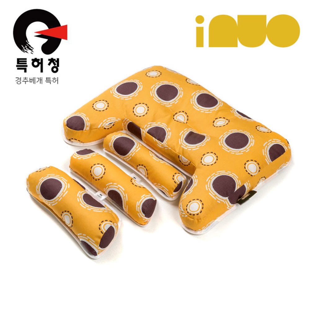 [Kinder palm] Ainuo Wit Organic Kids Pillow / Pattern Cover_Customized Pillow, OEKO-TEX, Height Adjustable Cervical Pillow (Overseas Sales Only)_Made in Korea