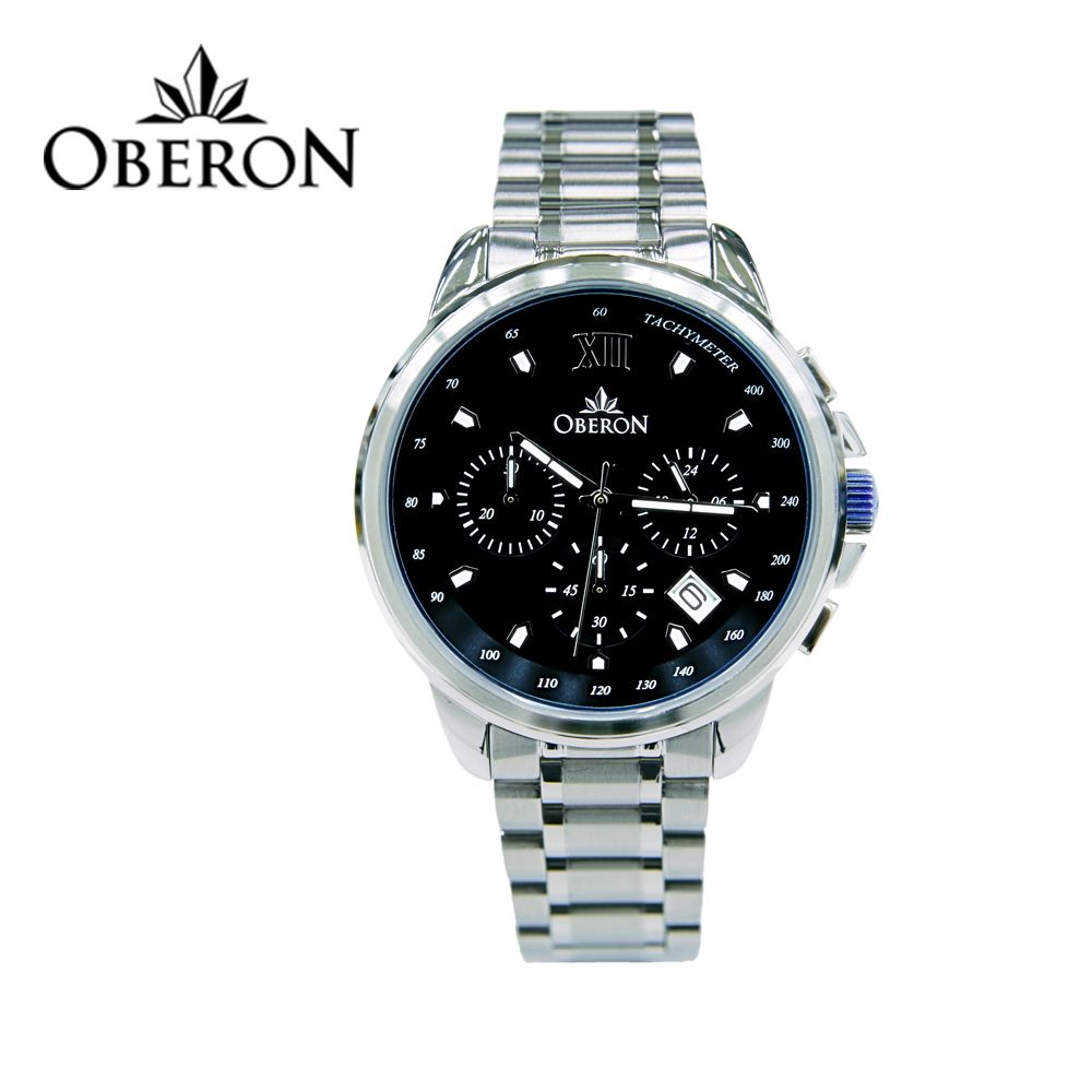 [OBERON] OB-915 STBK _ Fashion Business Men's Watches, Cronograph, 3 ATM Waterproof, Japan Movement