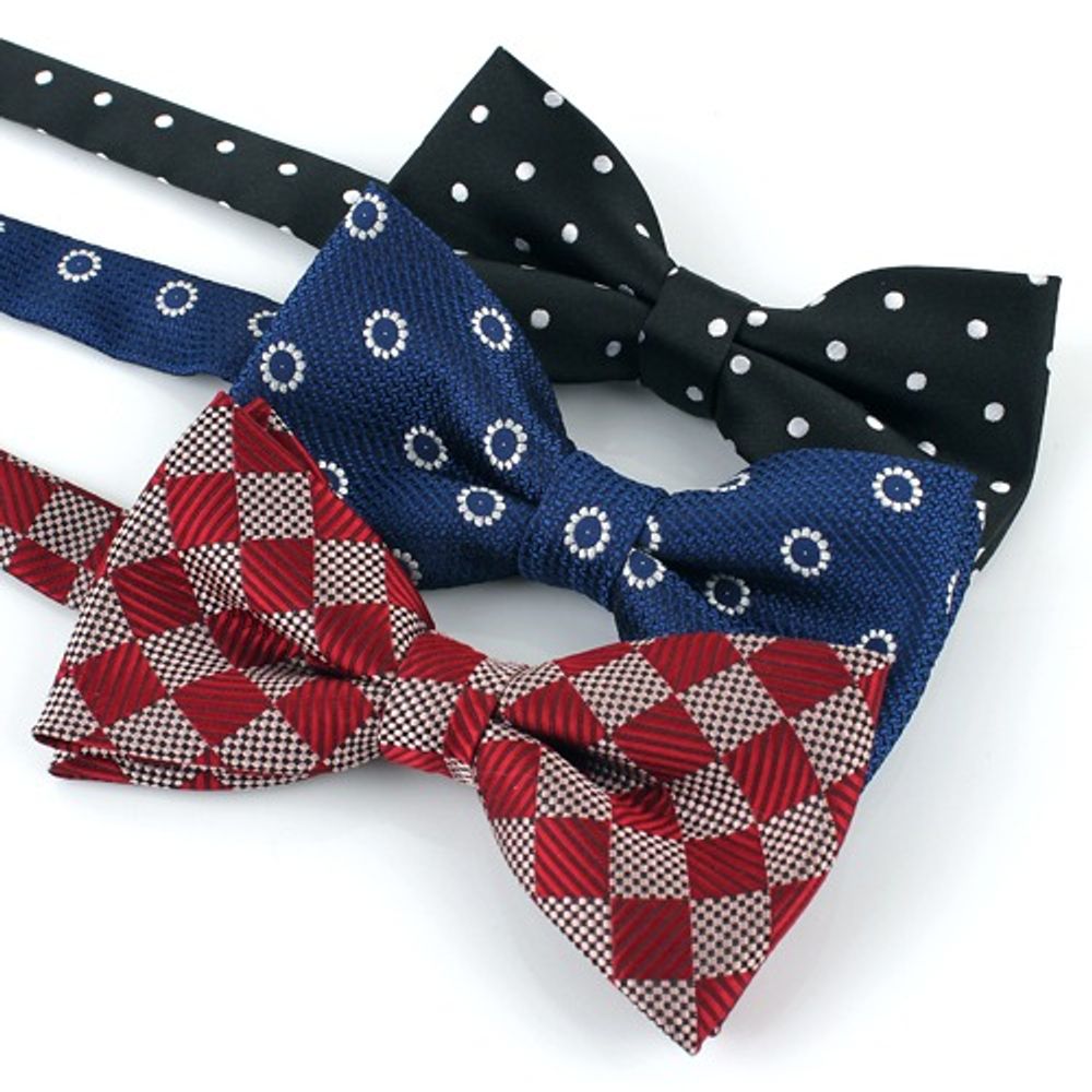 [MAESIO] BOW7016 BowTie set _ Pre-tied bow ties Formal Tuxedo for Adults & Children,  For Men Boys, Business Prom Wedding Party, Made in Korea