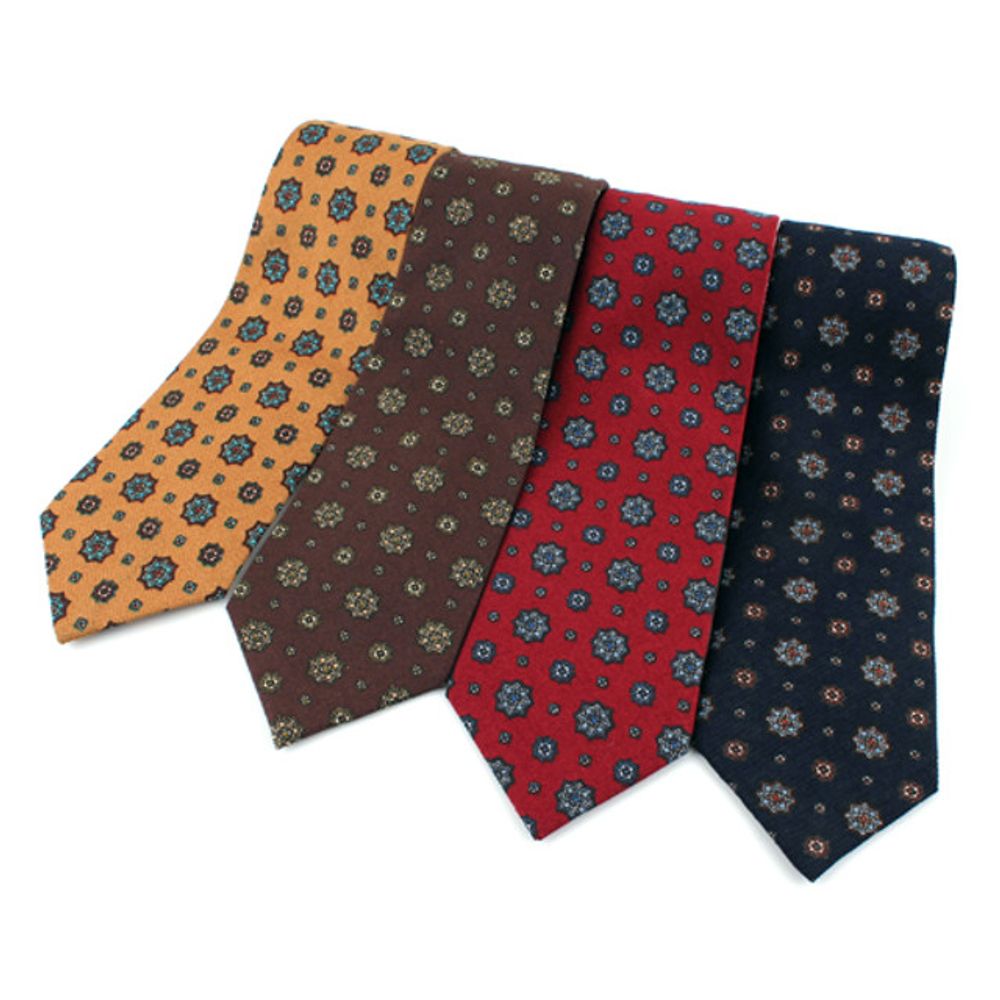 [MAESIO] KCT0002 Fashion Allover Necktie 8cm 4Color _ Men's Ties Formal Business, Ties for Men, Prom Wedding Party, All Made in Korea