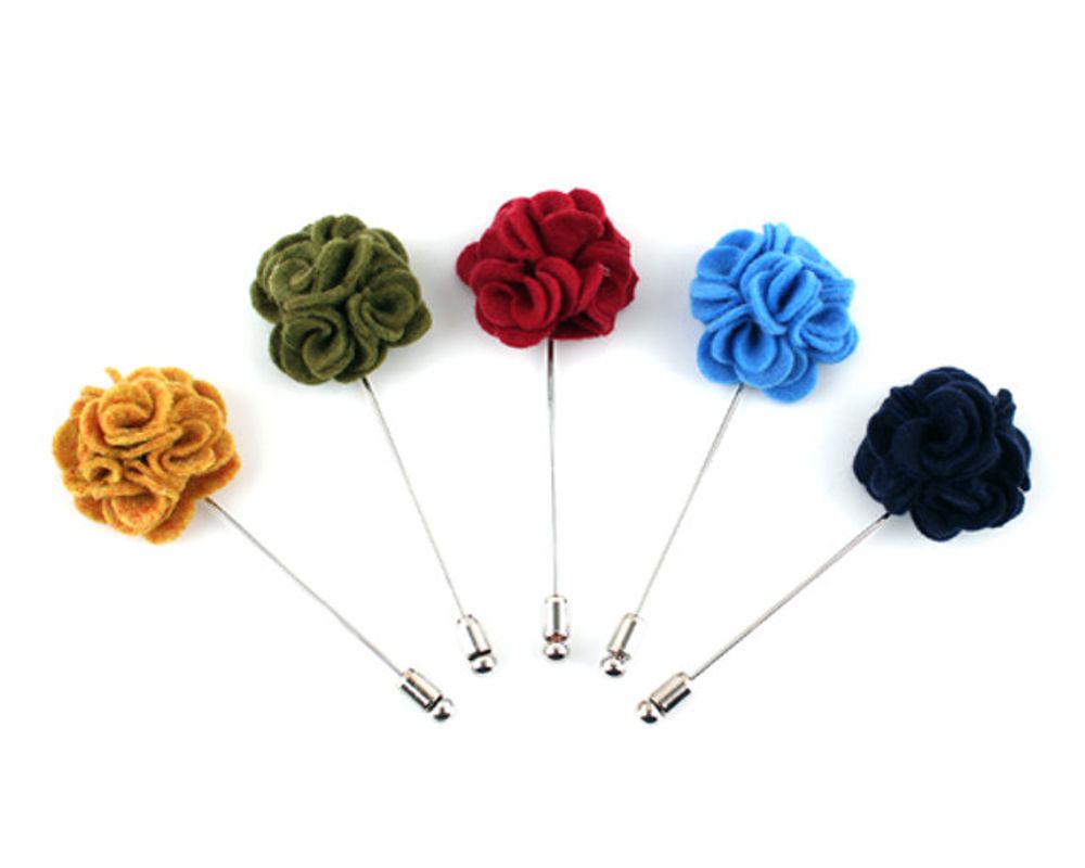 [MAESIO] BTN9005 Boutonniere _ Boutonniere for Men with Pins, Groom and Best Man Boutonniere for Wedding Ceremony Anniversary, Formal Dinner Party, Made in Korea