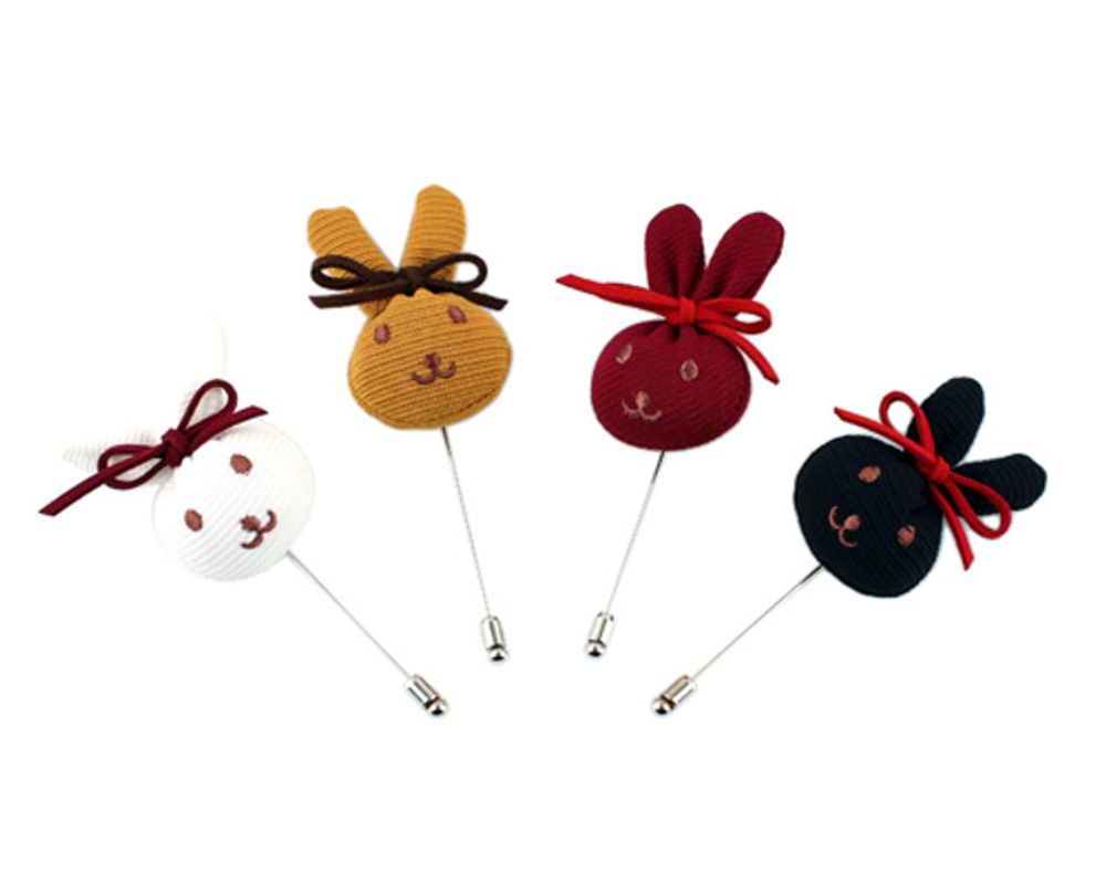 [MAESIO] BTN9011 Boutonniere _ Boutonniere for Men with Pins, Groom and Best Man Boutonniere for Wedding Ceremony Anniversary, Formal Dinner Party, Made in Korea