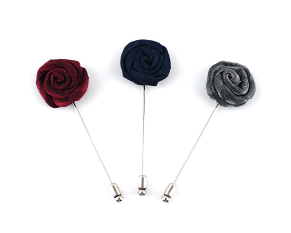 [MAESIO] BTN9096 Boutonniere _ Boutonniere for Men with Pins, Groom and Best Man Boutonniere for Wedding Ceremony Anniversary, Formal Dinner Party, Made in Korea