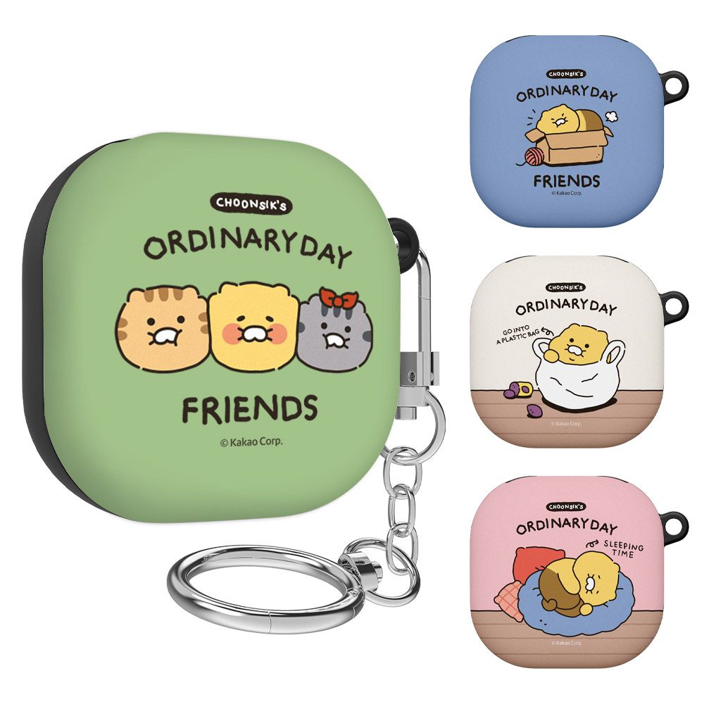  [S2B] Kakao Friends Choonsik Ordinary Day Galaxy Buds2 Pro Case_ Made in Korea