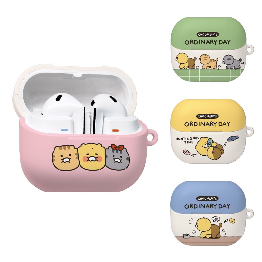  [S2B] Kakao Friends Choonsik Ordinary Day Galaxy Buds3  Case_ Made in Korea