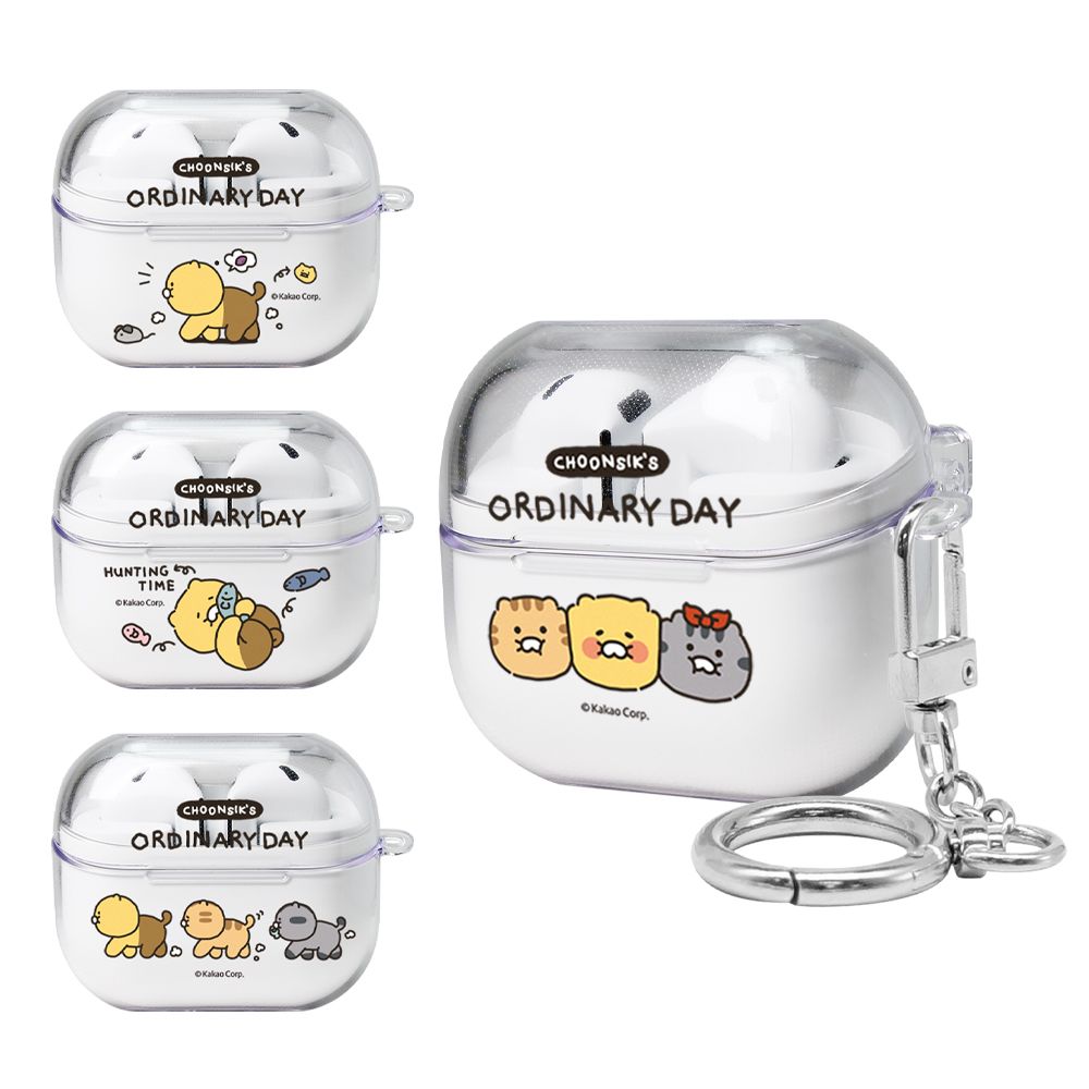 [S2B] Kakao Friends Choonsik Ordinary Day Galaxy Buds3  Clean Case_ Made in Korea