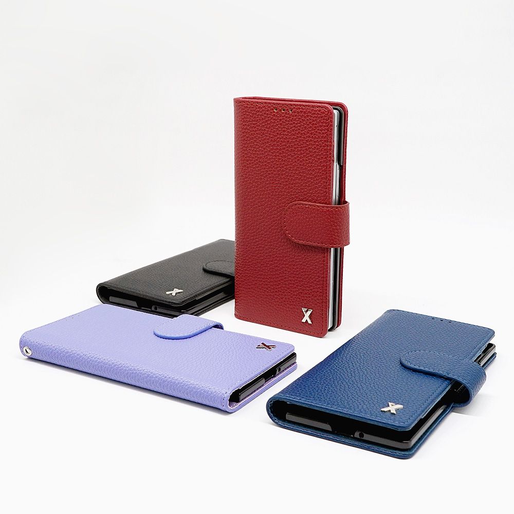 S2B Zexy Mia Diary Case Samsung Galaxy Z Fold6 – Camera Cutout, Card Pocket, Anti-Detachment Sticker Included - Made in Korea