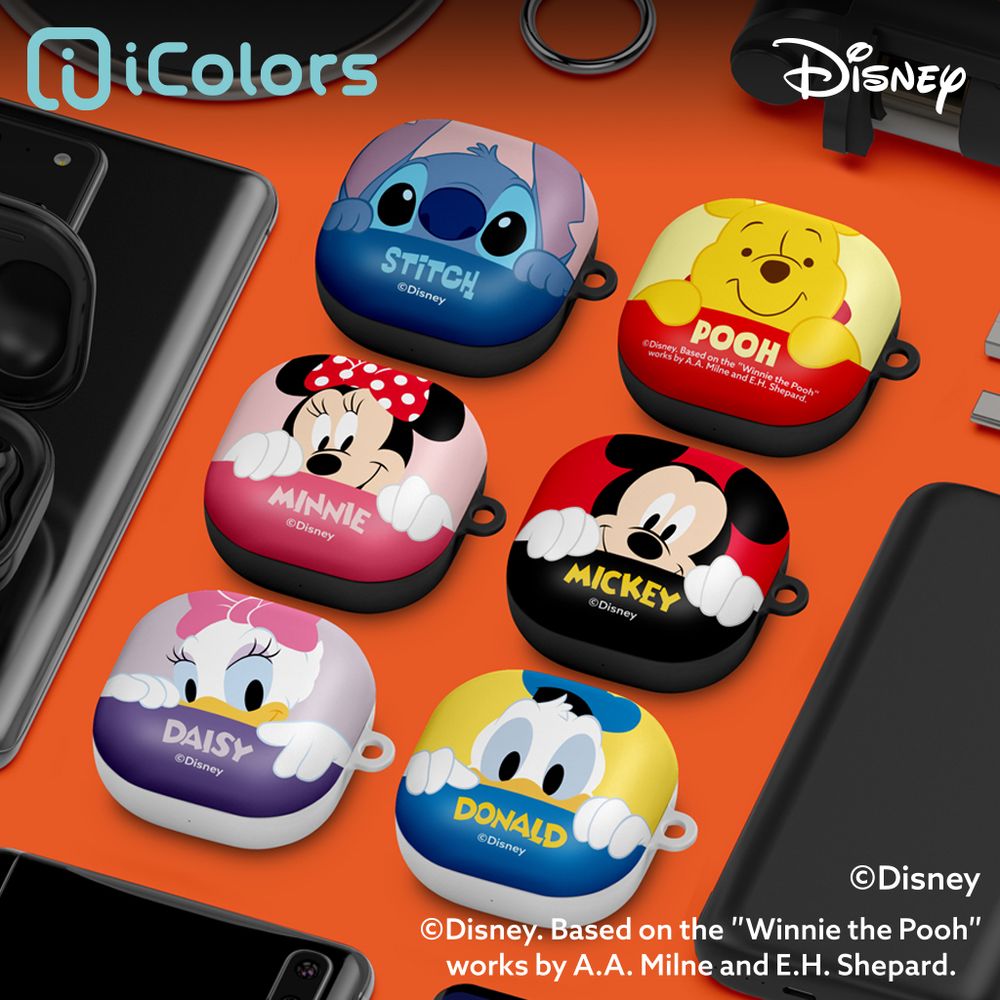 Cartoon Graphic Earphone Case Compatible With Samsung Galaxy Buds 2/Pro/Live