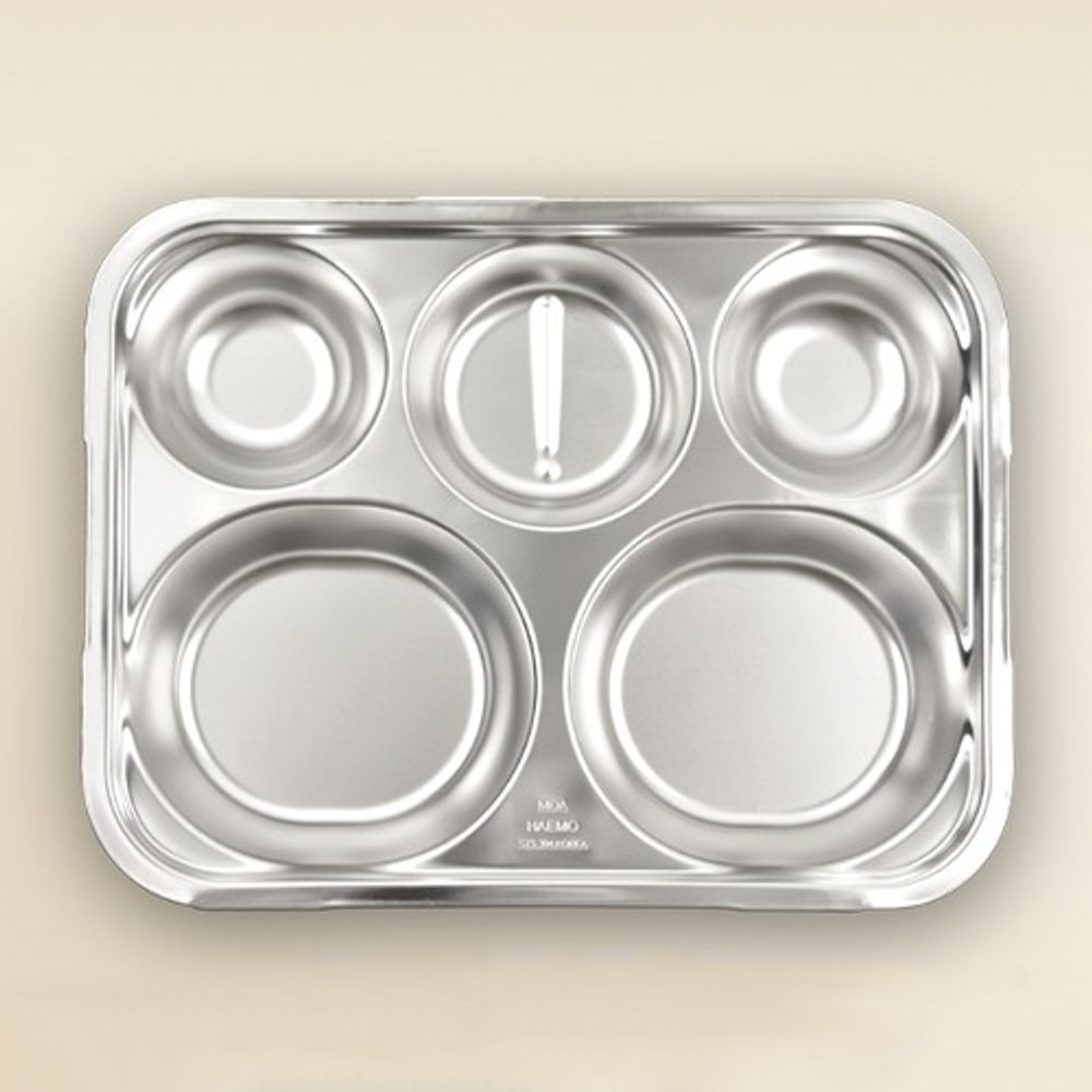[Haemo] Durable Stainless Steel Suction Plate for Kids “Exclamation” – Safe & Healthy Mealtime, Made in Korea