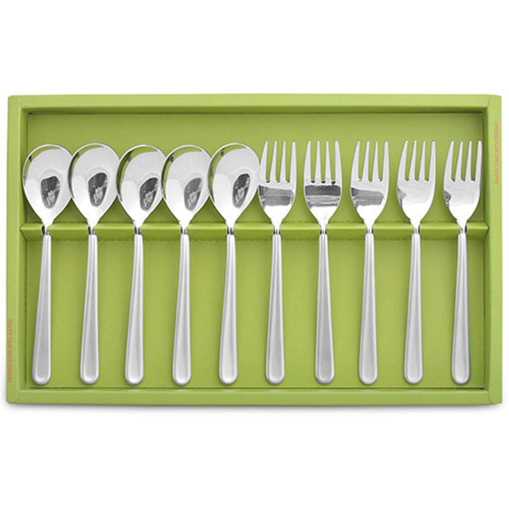 [HAEMO] Lavins teaspoon & teafork 10P Set _ Reusable Stainless Steel Korean Chopstix Spoon Tableware Home, Kitchen or Restaurant,Made in korea,
