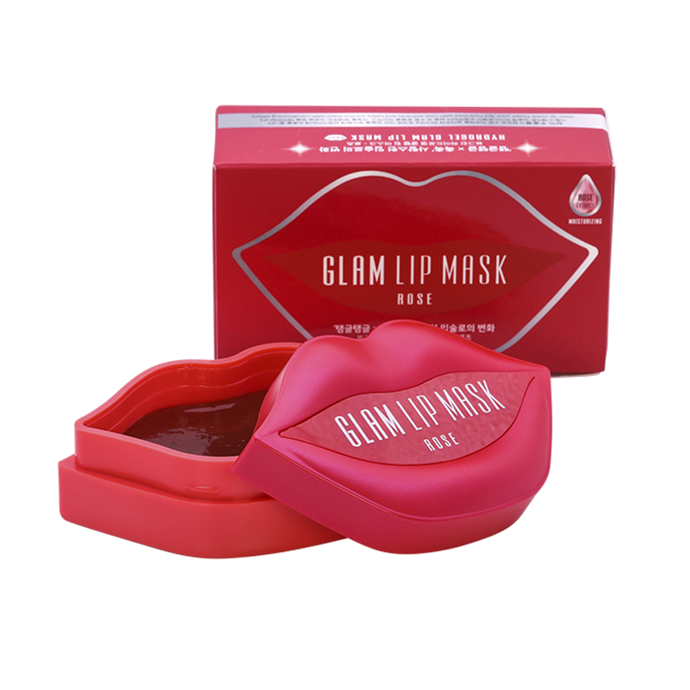 [BEAUUGREEN] Glam Lip Mask Rose (20ea)_Lip Mask, Lip Care, Hydrogel Lip Mask, Lip Care, Glam Lip Mask, Nutrition, Moisturizing Effect_Made in Korea