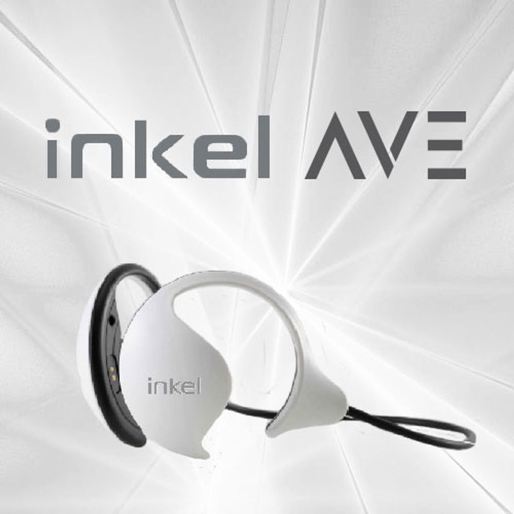 INKEL Premium Wireless Bone Conduction Earphones AVE IK-L-2736, Splash Resistant, High Quality Voice Calls, Macrotic Charging Cable