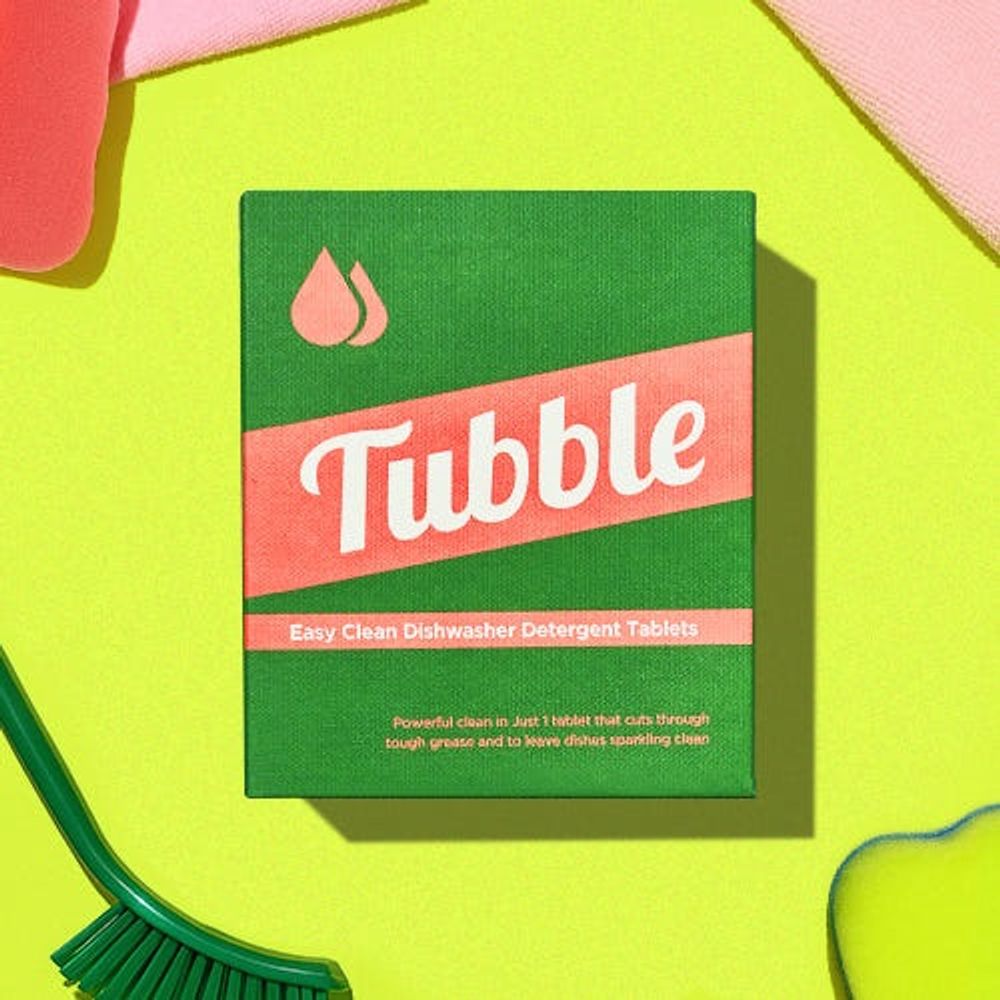 TUBBLE Easy Clean Dishwasher Detergent 10g × 40 Tablets