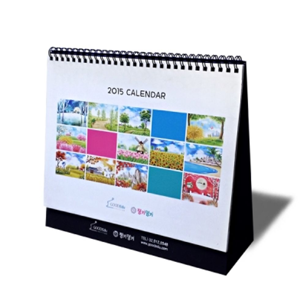 [ihanwoori] pinky minky custom-made calendar_custom-made, tabletop calendar, wall-mounted calendar, design request_Made in Korea