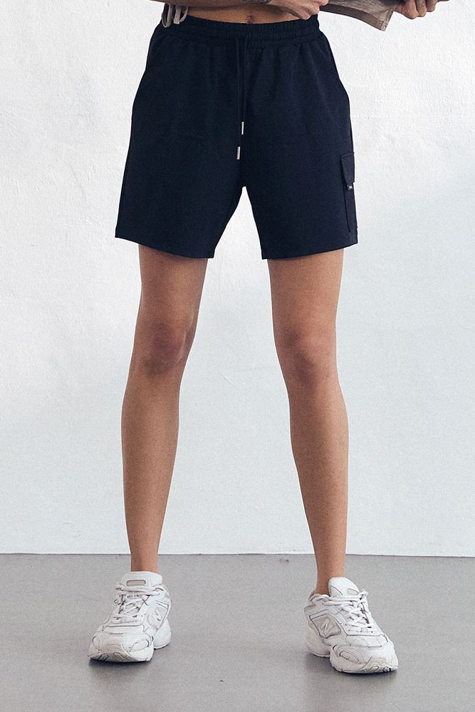 Cielcoco CLWP3014 Fresh Cargo Shorts Venturi Cooling Quick Dry Water Sports Activewear _ BLACK _ Made in Korea