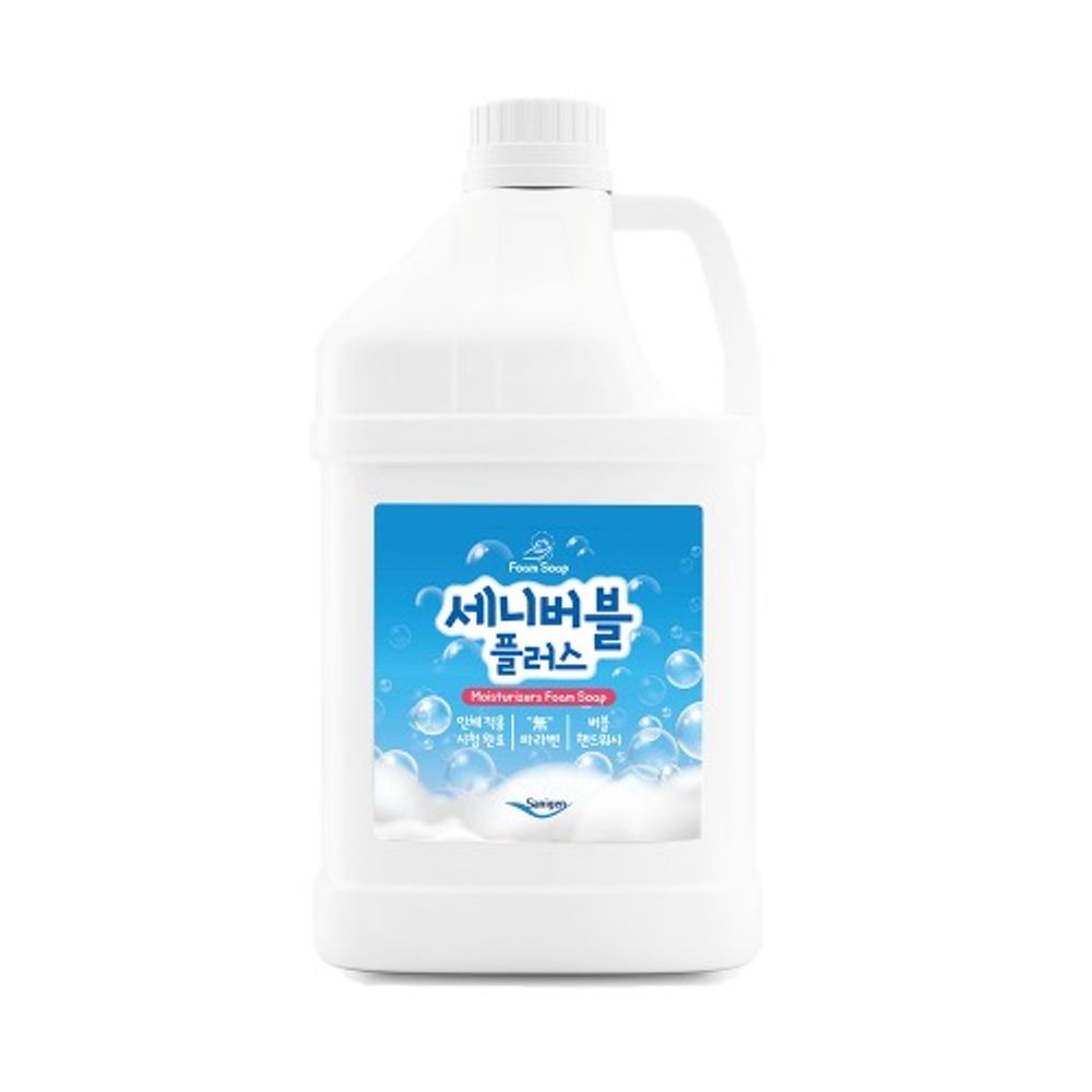 [Sanigen] Seni Bubble Hand Wash Hand Soap Refill 3.78L_EWG Green Grade, Skin Protection, Foam, Bubble Cleaner_Made in Korea