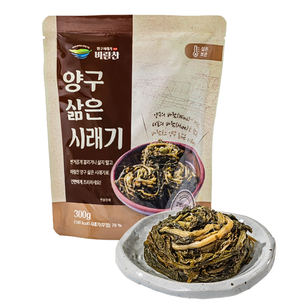 [Famnet] Boiled Yanggu Shiraegi 300g x 30 pcs_Yanggu, Gangwon-do, Boiled Shiraegi, Mucheong, Room Temperature Storage_Made in Korea